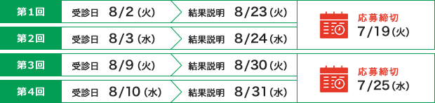 スケジュール