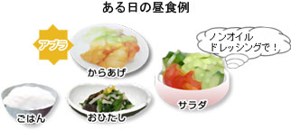 ある日の昼食例