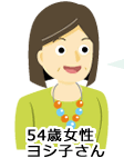 54歳女性 ヨシ子さん