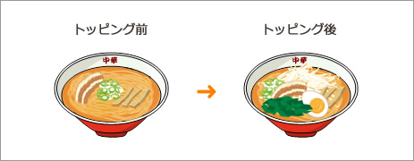 トッピング