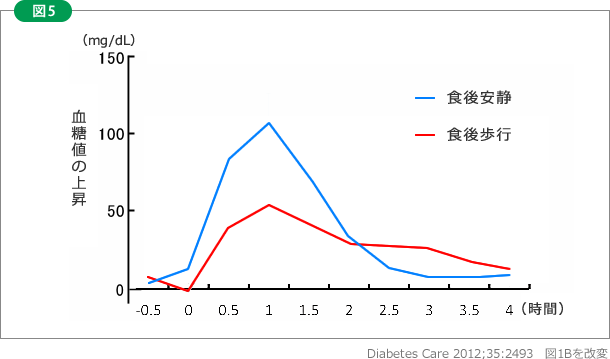 血糖 値 グラフ 食後