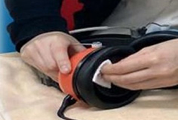 検査機器の消毒